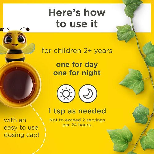 Zarbee's Children's Cough Syrup + Mucus Day & Night Value Pack Daytime & Nigh...