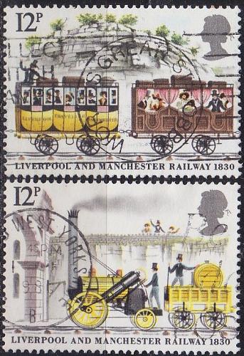 ENGLAND GREAT BRITAIN [1980] MiNr 0830 ex ( O/used ) Eisenbahn sch&ouml;n