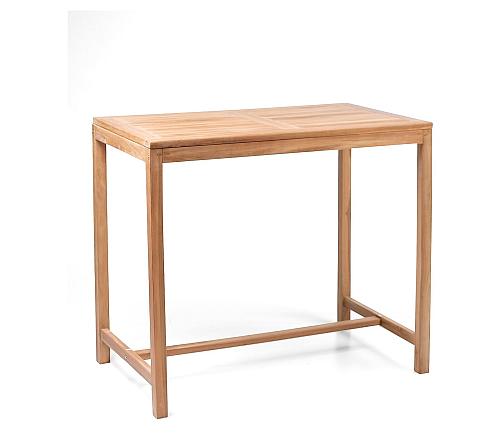 Mesa de bar de teca Evergreen Envío el mismo día ¡Nuevo!