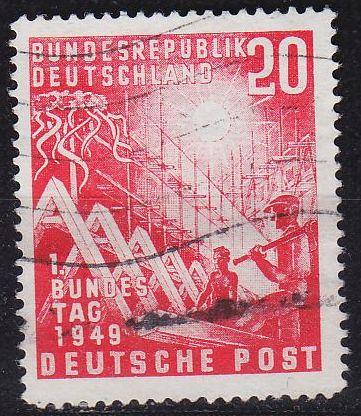 GERMANY BUND [1949] MiNr 0112 ( O/used ) [04]