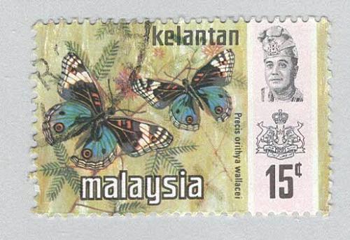 Malaysia Kelantan 103 Butterfly Used 2 (BP96518)