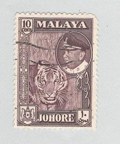 Malaya Johore 163 1960 Sultan Ishmail Used (BP89720)