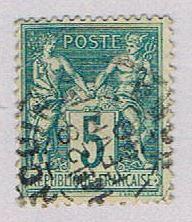 France 78 Used Peace and Commerce 1876 (BP55310)