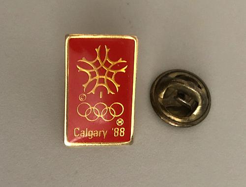 Canada Calgary 1988 Winter Olympic Team Pin. Dated 1979