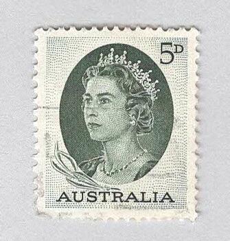 Australia King George 6 blue 3 1/2 Used (BP90019)