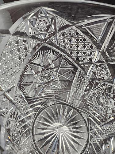 Antique Cut glass Champagne chiller ABp