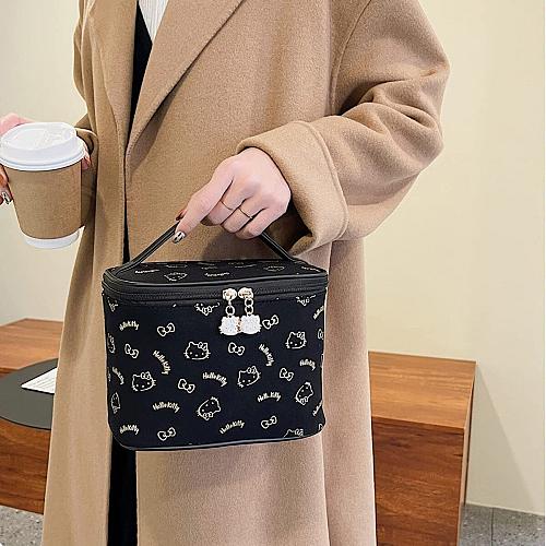 AmBealla Make up Bag Travel Cosmetic Bags Brush Holder Zipper Pouch Case Orga...