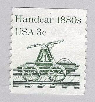 United States 1898 Handcar Used 2 (BP95636)