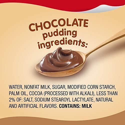Snack Pack Chocolate Pudding 4 Count Pudding Cups
