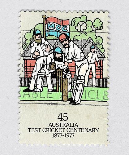 Australia Cricket 1977 45 Used (BP90222)