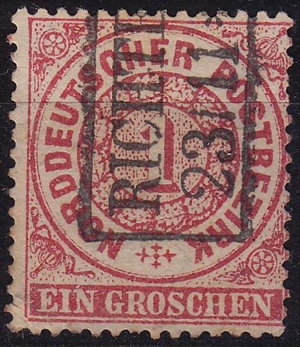 GERMANY Norddeutsch [1869] MiNr 0016 ( O/used ) [03]