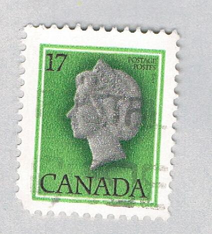 Canada QEII green 17c (AP127738)