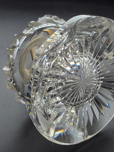 Cut Glass Inkwell Antique