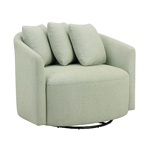 Beautiful Drew Chair by Drew Barrymore Sage Boucle