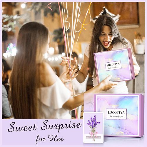 LUCOTIYA Gifts for Women Christmas Gift Basket for Women Birthday Wine Tumble...