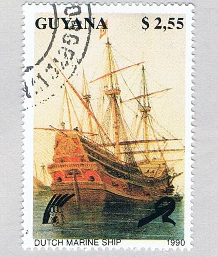 Guyana 2354 Used Dutch Marine Ship 1990 (BP80105)