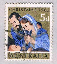 Australia 393 Used Nativity 2 1965 (BP50423)