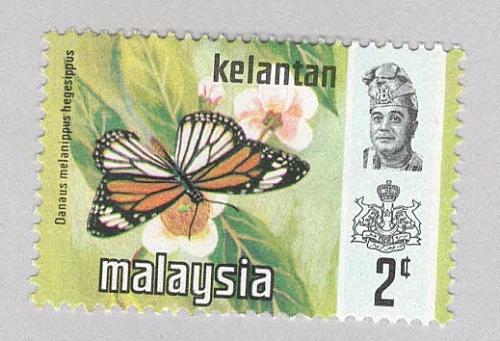 Malaysia Kelantan 99 Butterflies MNH 2 (BP97416)