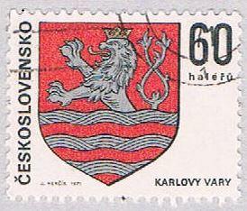 Czechoslovakia 1747 Used Aems Karlovy Vary 1971 (BP39109)