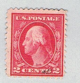 US 332 Used Washington 2c red 1 1908 (BP80802)