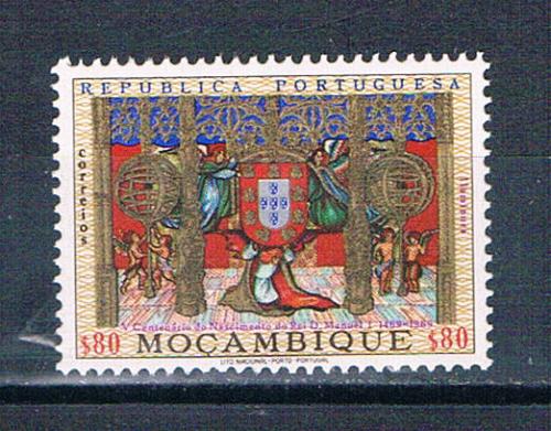 Mozambique 492 Unused Kings Arms 1969 (HV0310)+