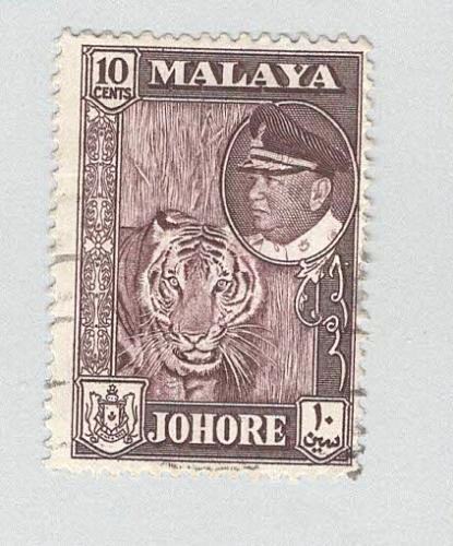 Malaya Johore 163 1960 Sultan Ishmail Used (BP89713)