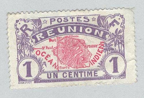 Reunion 93 View of St Pierre Used 2 (BP95924)