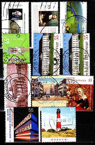 GERMANY BUND [2007] Jahr ex ( O/used ) [01] gut, sauber