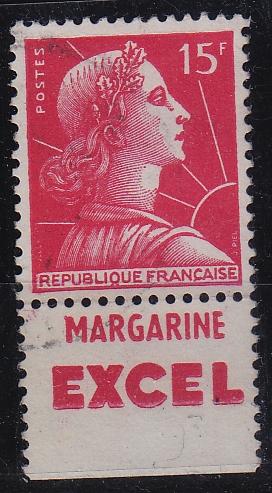 FRANKREICH FRANCE [1955] MiNr 1036 ( O/used ) [01] Werbung Excel
