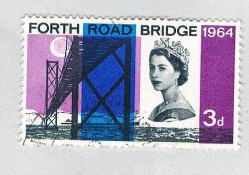 Great Britain 418 Used Fourth Road Bridge 1964 (BP71924)