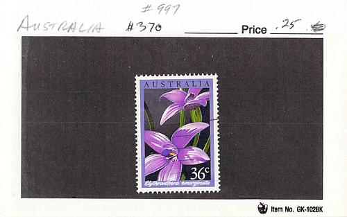Australia 997 Used Orchids 1 1986 (SC0_709)