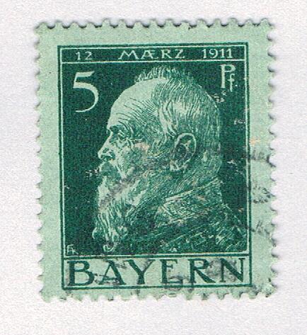 Bavaria 96 Used King Ludwig III 1 1916 CV 2.00 (BP87128)