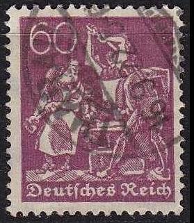 GERMANY REICH [1921] MiNr 0165 ( O/used )