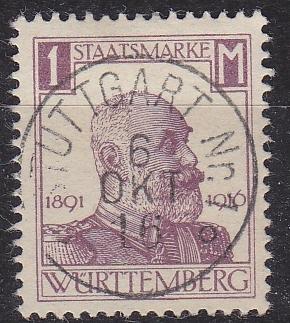 GERMANY W&uuml;rttemberg [Dienst] MiNr 0250 ( O/used )