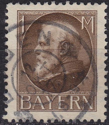 GERMANY Bayern Bavaria [1916] MiNr 0104 II A ( O/used )