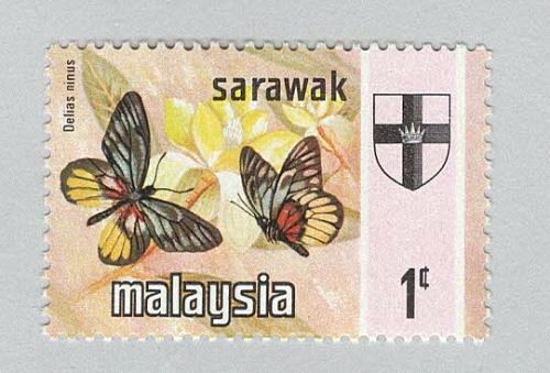 Malaysia Sarawak 235 Butterfly MNH 1 (BP96125)