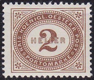 &Ouml;STERREICH AUSTRIA [Porto] MiNr 0023 A ( **/mnh )