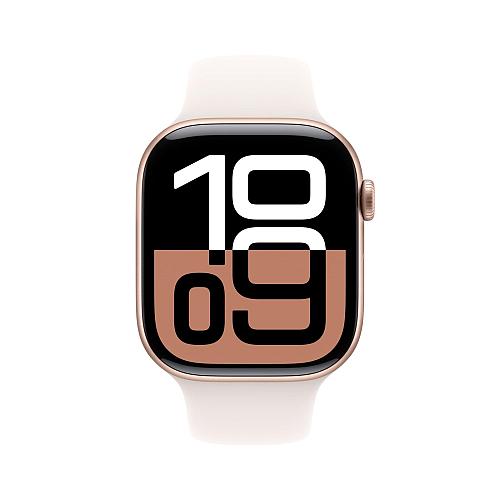 Apple Watch Series 10 GPS 46mm case Smartwatch with Rose Gold Aluminium Case ...