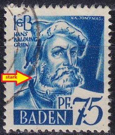 GERMANY Alliiert Franz. Zone [Baden] MiNr 0011 vv I ( O/used ) [02]
