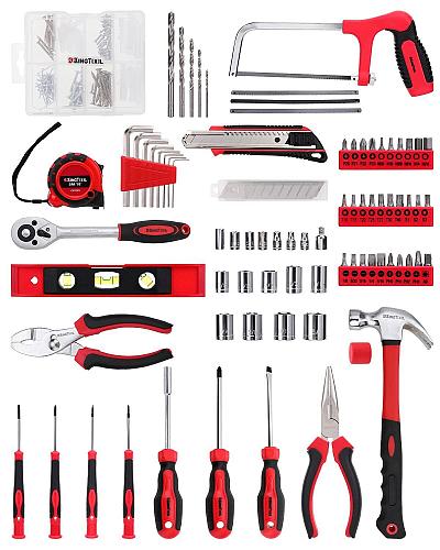 KingTool Home Repair Tool Kit - 226 Piece General Home/Auto Repair Tool Set G...
