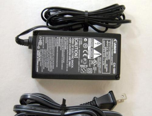 9.5v Canon battery charger ZR60 ZR50MC ZR45MC camcorder electric cable wall plug