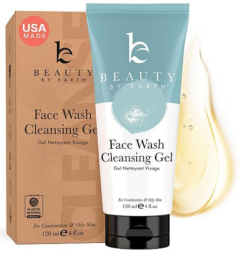 Face Wash - USA Made with Natural & Organic Ingredients Facial Cleanser for A...