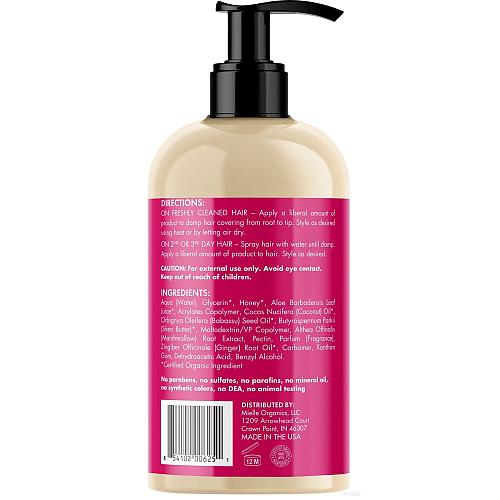 Mielle Organics Honey & Ginger Styling Gel for Enhanced Curl Definition and M...