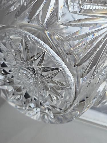 ABP cut glass Hawkes pitcher American