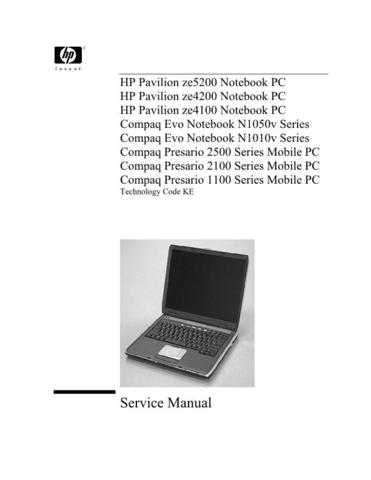 COMPAQ HP PAVILION ZE4200 NOTEBOOK by download #107903