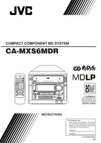 JVC 20876IEN_B TECHNICAL INFORMAT by download #105788