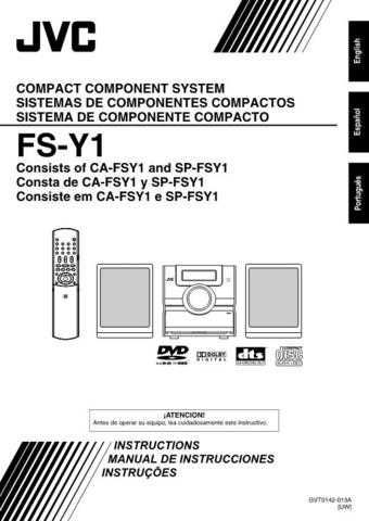 JVC FS-Y1-10 Service Manual by download Mauritron #274094