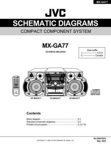 JVC MX-GA77_SCH Service Manual by download Mauritron #277917