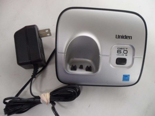 Uniden Dect 1660-5 main charger base w/PSU - 6.0 GHz cordless phone charging