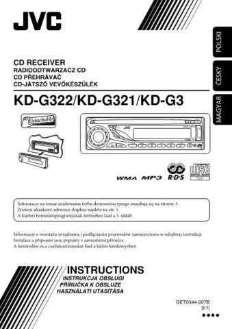 JVC KD-G322-KD-G321-KD-G3 Service Manual by download Mauritron #274985